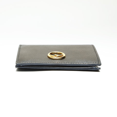 FENDI Leather F is Bifold Wallet black WS23878
