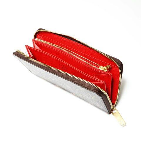 LOUIS VUITTON 2022-2025 Monogram Zippy Wallet Purse Brown WS23881