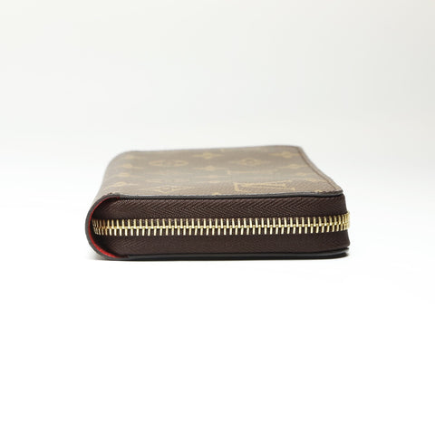 LOUIS VUITTON 2022-2025 Monogram Zippy Wallet Purse Brown WS23881