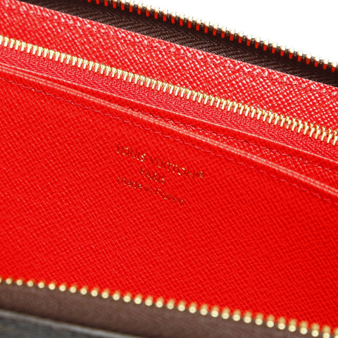 LOUIS VUITTON 2022-2025 Monogram Zippy Wallet Purse Brown WS23882