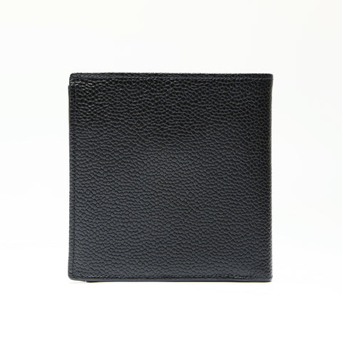 CHANEL No. 4 1996-1997 Caviar Skin COCO Mark Bifold Wallet black WS23883