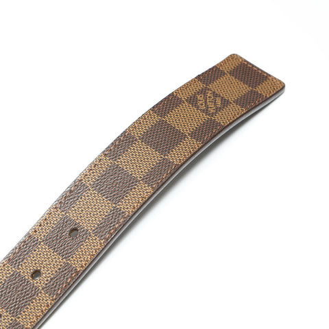 LOUIS VUITTON 2010 Damier Centurion Inventour 90/36 belt Brown WS23892