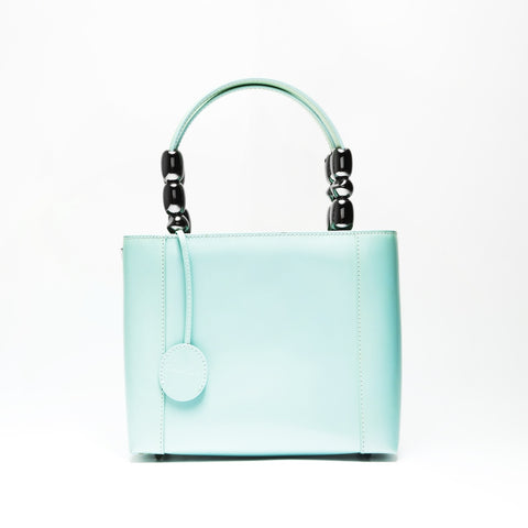 Christian Dior Maris Pearl PVC Handbag green WS23897