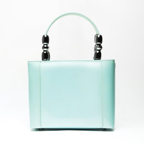 Christian Dior Maris Pearl PVC Handbag green WS23897