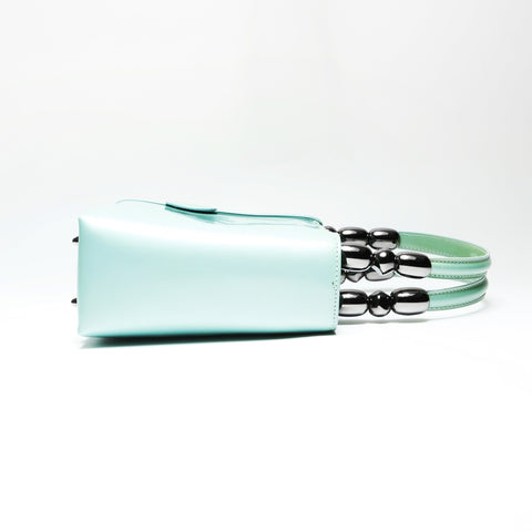 Christian Dior Maris Pearl PVC Handbag green WS23897