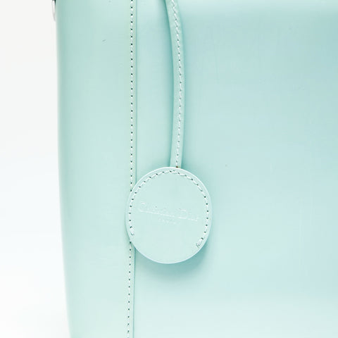 Christian Dior Maris Pearl PVC Handbag green WS23897