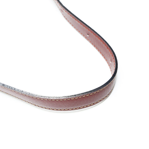 CARTIER Leather camera bag Must Do Shoulder Bag Red WS23899