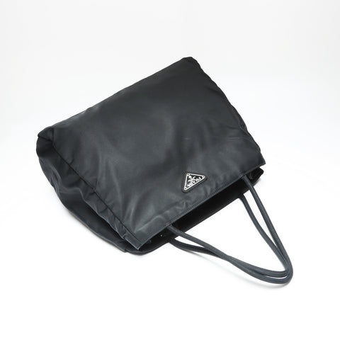 PRADA Nylon Handbag black WS23900