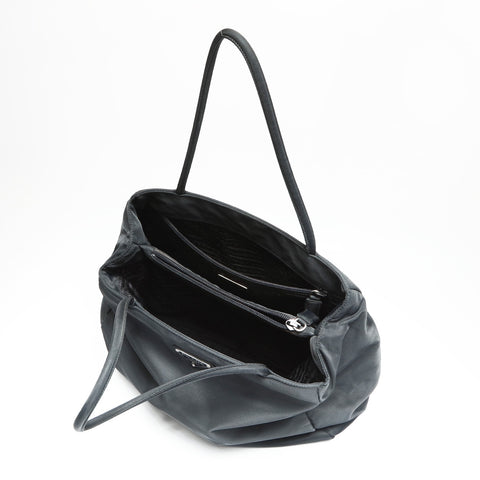 PRADA Nylon Handbag black WS23900