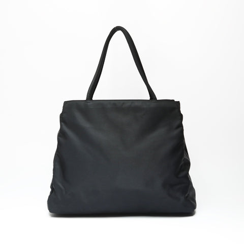 PRADA Nylon Handbag black WS23900