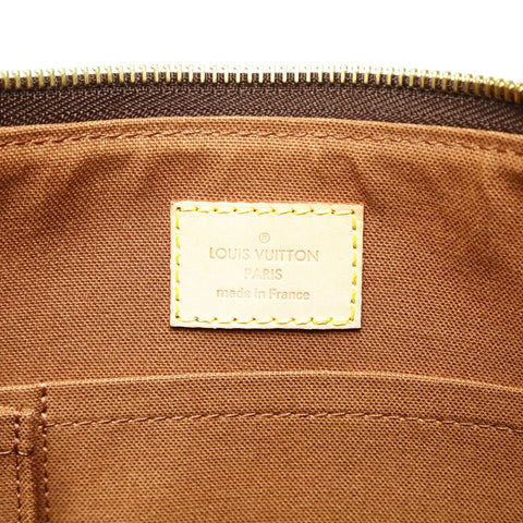 LOUIS VUITTON 2008 Monogram Tolum GM Shoulder Bag Brown WS23901