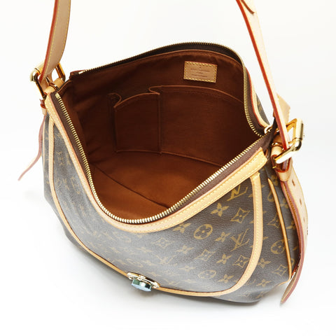 LOUIS VUITTON 2008 Monogram Tolum GM Shoulder Bag Brown WS23901