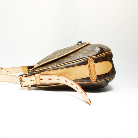 LOUIS VUITTON 2008 Monogram Tolum GM Shoulder Bag Brown WS23901