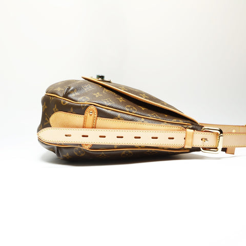 LOUIS VUITTON 2008 Monogram Tolum GM Shoulder Bag Brown WS23901