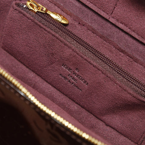 LOUIS VUITTON 2009 Vernis Amaranth Jewel Case Pouch Brown WS23903