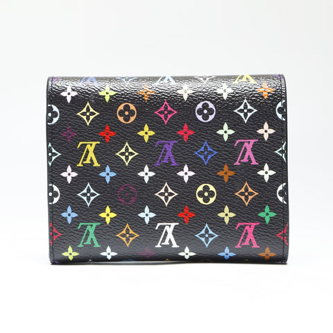 LOUIS VUITTON 2022-2025 Monogram LV x TM Portefeuille Victorine Tri-fold wallet multicolor WS23904