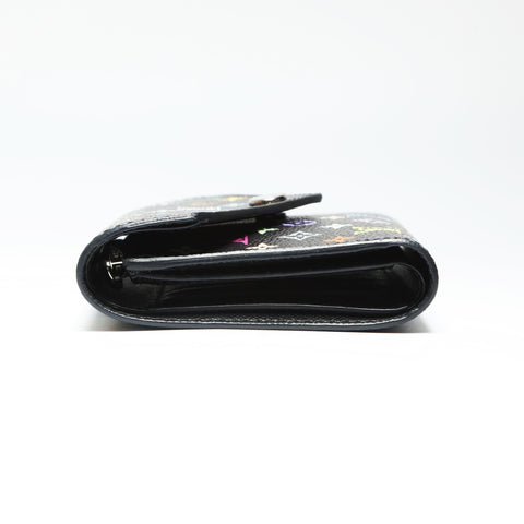 LOUIS VUITTON 2022-2025 Monogram LV x TM Portefeuille Victorine Tri-fold wallet multicolor WS23904