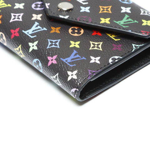 LOUIS VUITTON 2022-2025 Monogram LV x TM Portefeuille Victorine Tri-fold wallet multicolor WS23904