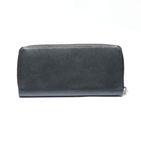 LOUIS VUITTON 2020 Epi Zippy Wallet Vertical Purse black WS23905