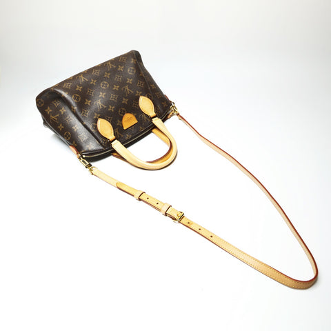 LOUIS VUITTON 2020 Monogram Riboly PM Handbag Brown WS23907