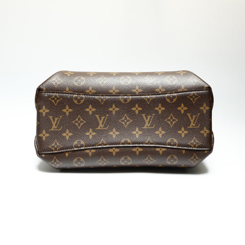 LOUIS VUITTON 2020 Monogram Riboly PM Handbag Brown WS23907