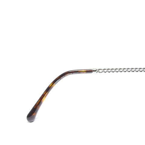 CHANEL Metal Frame Round sunglasses Brown WS23910