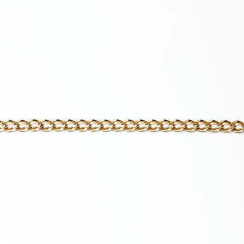 CHANEL 02P 2002 COCO Mark Scissors Rhinestone Necklace gold WS23922