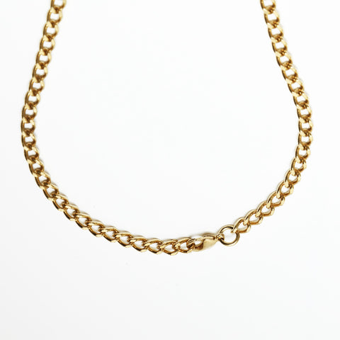 CHANEL 02P 2002 COCO Mark Scissors Rhinestone Necklace gold WS23922