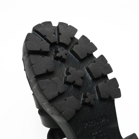 PRADA PRADA Monolith Rubber Platform Shoes with Triangle Logo, Size 36 (9.1") Sandals black WS23932