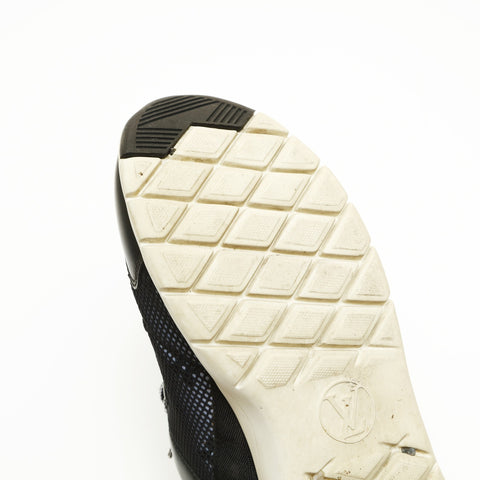 LOUIS VUITTON Aftergame Size:36 9.1" Monogram sneakers black WS23933