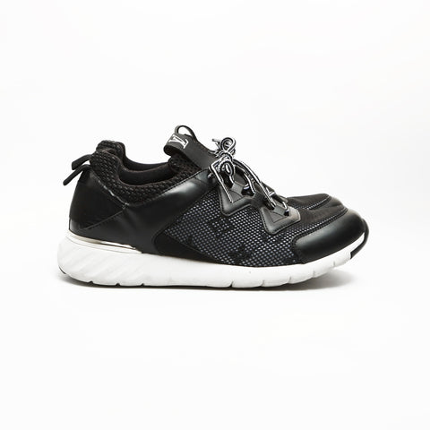 LOUIS VUITTON Aftergame Size:36 9.1" Monogram sneakers black WS23933