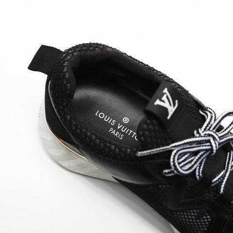LOUIS VUITTON Aftergame Size:36 9.1" Monogram sneakers black WS23933