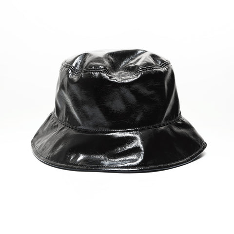 Miu Miu Bucket hat logo Size:S hat black WS23937