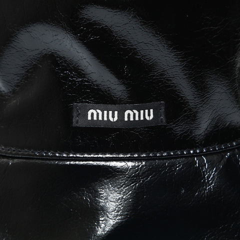 Miu Miu Bucket hat logo Size:S hat black WS23937
