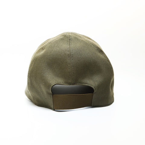 Miu Miu Canvas Logo Size:L cap khaki WS23938