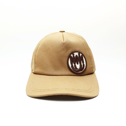 Miu Miu Canvas Logo Size:M cap Brown WS23939