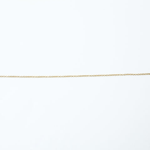 TIFFANY&Co. 750 Teardrop Glass Necklace gold WS23951