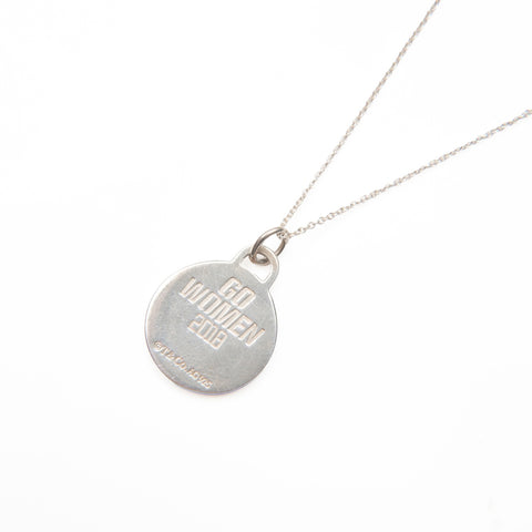 TIFFANY&Co. 2018 Nagoya Women's Marathon 925 Necklace Silver WS23961