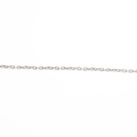 TIFFANY&Co. 925 Double Teardrop Necklace Silver WS23963
