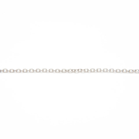 TIFFANY&Co. Open heart 925 Necklace Silver WS23964