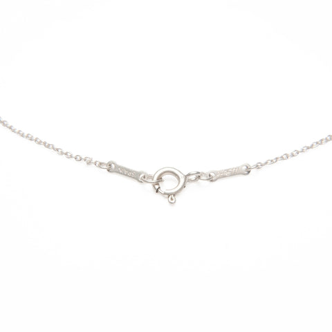 TIFFANY&Co. Open heart 925 Necklace Silver WS23964