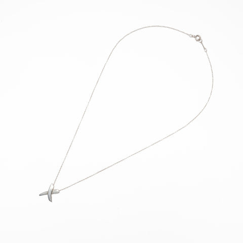 TIFFANY&Co. Paloma Picasso Kiss 925 Necklace Silver WS23965