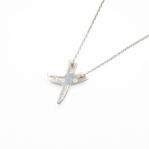 TIFFANY&Co. Paloma Picasso Kiss 925 Necklace Silver WS23965