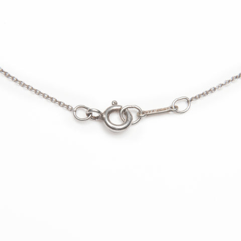 TIFFANY&Co. 925 Cross Pendant Necklace Silver WS23967