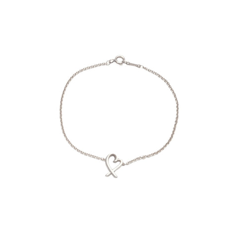 TIFFANY&Co. 925 Loving Heart bracelet Silver WS23969