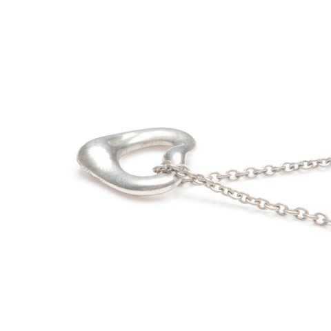 TIFFANY&Co. 925 Open Heart Necklace Silver WS23970