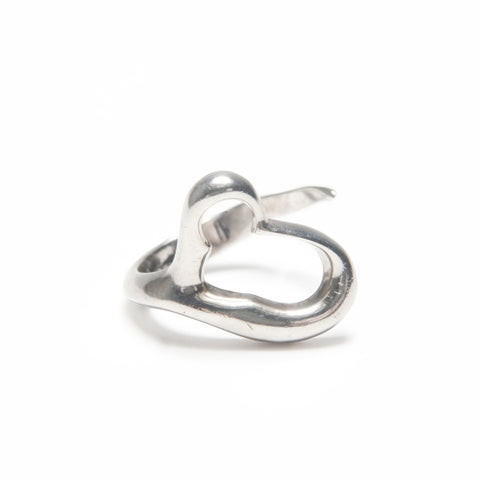 TIFFANY&Co. 925 Open Heart Ring Silver WS23971