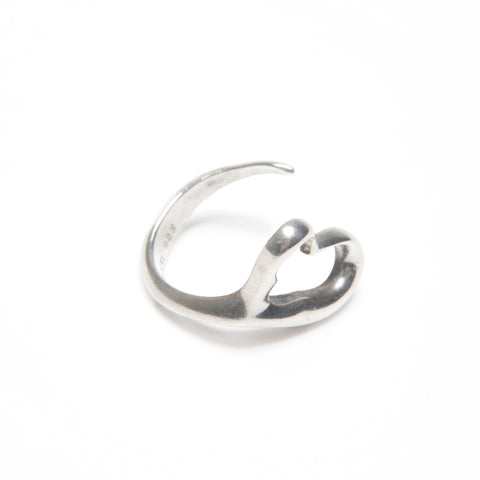 TIFFANY&Co. 925 Open Heart Ring Silver WS23971