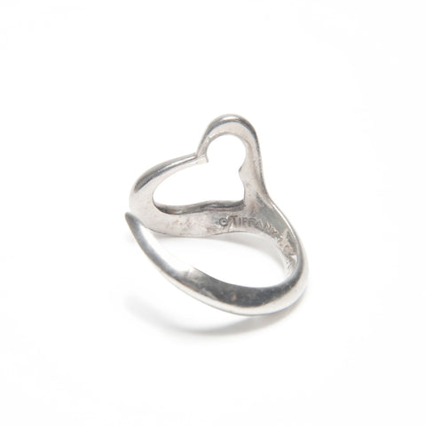 TIFFANY&Co. 925 Open Heart Ring Silver WS23971