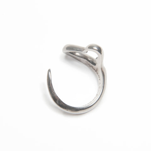 TIFFANY&Co. 925 Open Heart Ring Silver WS23971